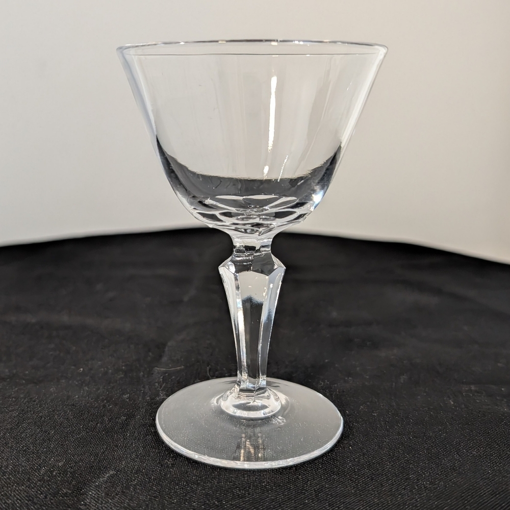 Vintage Unbranded Cordial Glasses Set Of 4 Clear Glass Liquors Cocktails‎ 4.25" - Picture 2 of 4